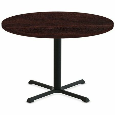 SPECIAL-T Table, Round, 42in Dia x 29in, Black Base/Espresso Top SCTSTAR242BES